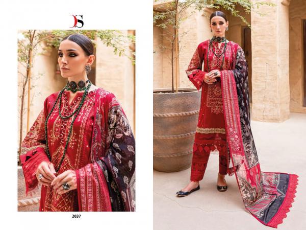 Deepsy Firdous Ombre Embroidered Designer Pakistani Suit Collection